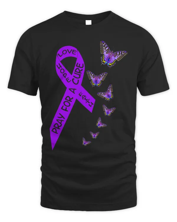 Pancreatic Cancer Awareness Women butterfly Religious