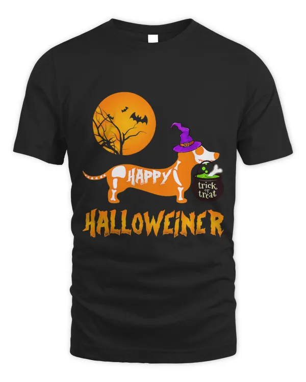 Dachshund Moon Autumn Halloween Dachshund Dog Lover