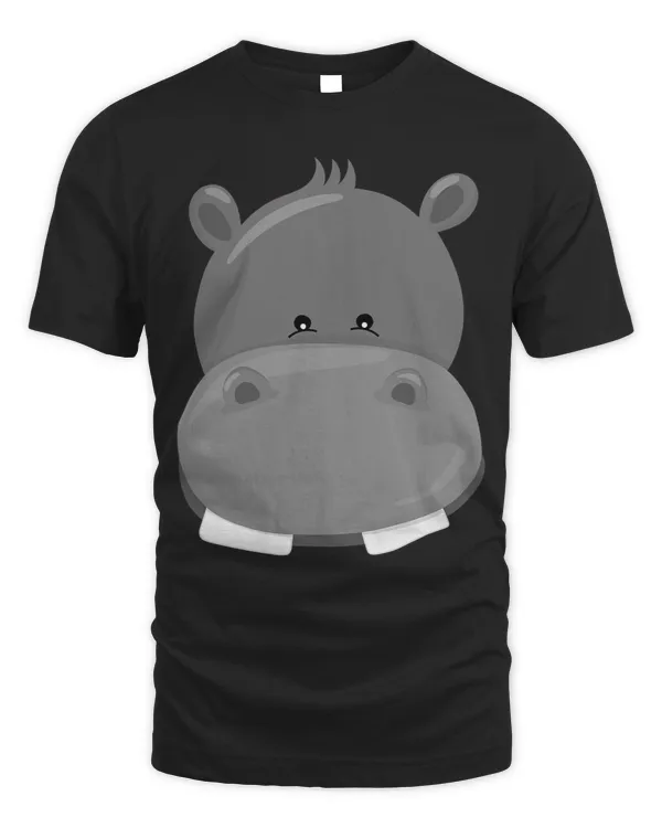 Easy Last Minute Costumes Hippo Face Halloween Costume