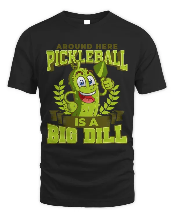 Pickleball Pun Paddles 2Nets Big Dill