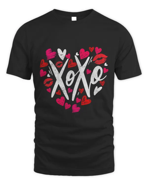 xoxo sweet love valentine heart romantic valentines day
