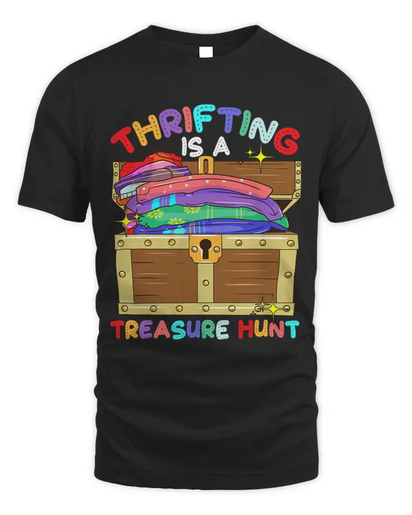 Treasure Chest Full From Thrifting Is A Treasure Hunt
