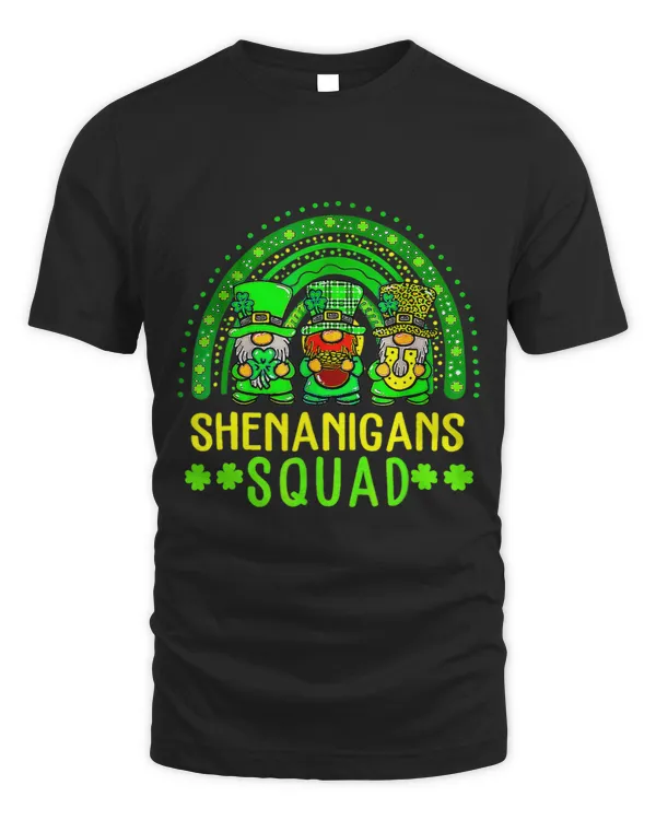 Shenanigans Squad Irish Gnomes Rainbow St Patricks Day