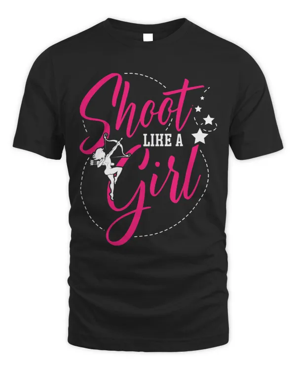 Shoot Like A Girl for a Archer funny Archery