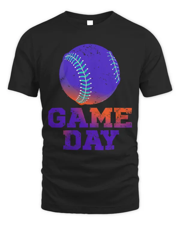 Game Day Softball Funny Bat Ball Player Sports Enthusiast 2