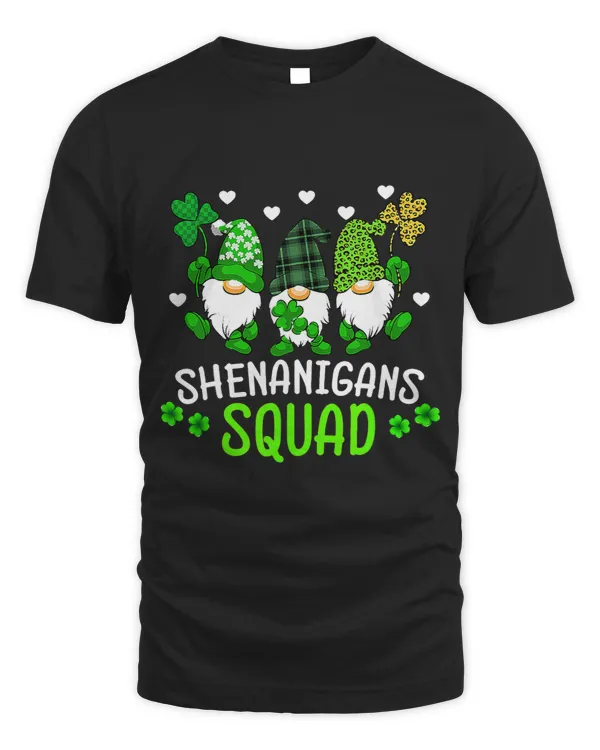 Shenanigans Squad St Patricks Day Gnomes Green Proud Irish 2