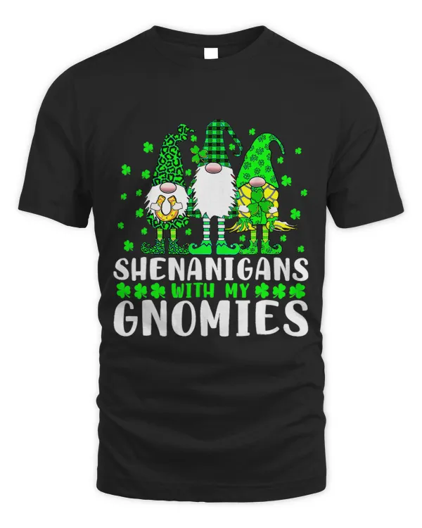 Shenanigans With My Gnomies St Patricks Day Gnome Shamrock 5