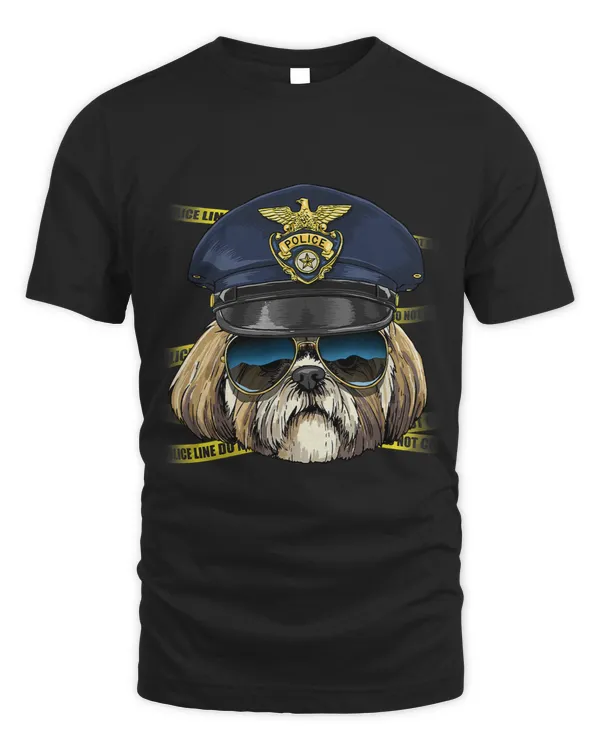 Shih Tzu Police Shih Tzu K9 Dog Lover