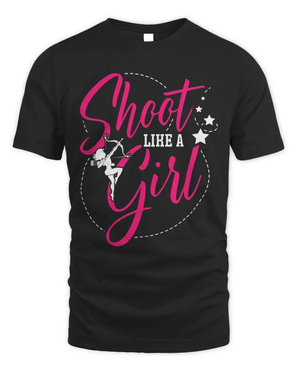 Shoot Like A Girl for a Archer funny Archery