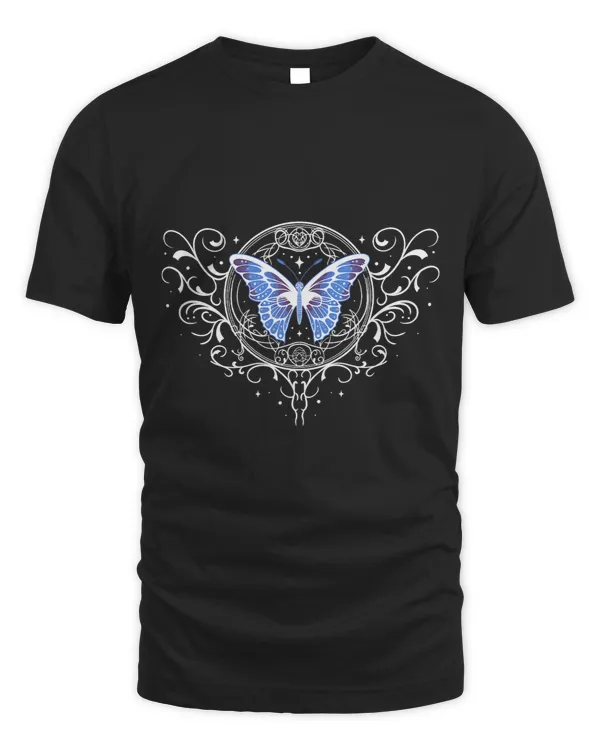 Fairycore Dark Grunge Tattoo Butterfly Y2K Aesthetic