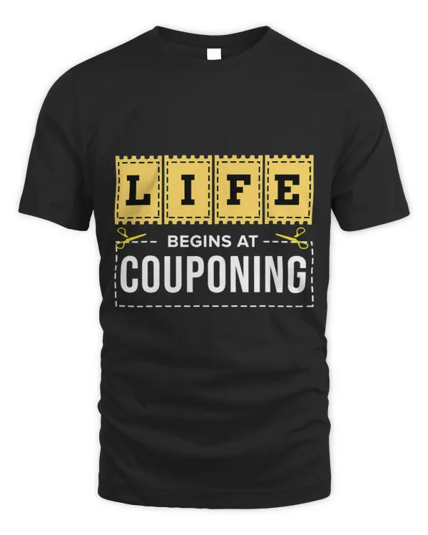 Couponing Shirt 2Life Begins at Couponing Couponer