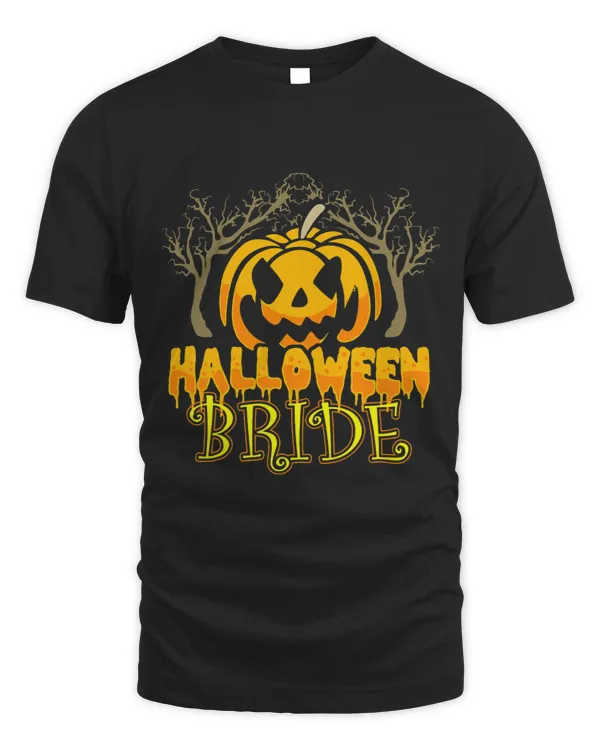 Halloween Bride Wedding Anniversary Pumpkin