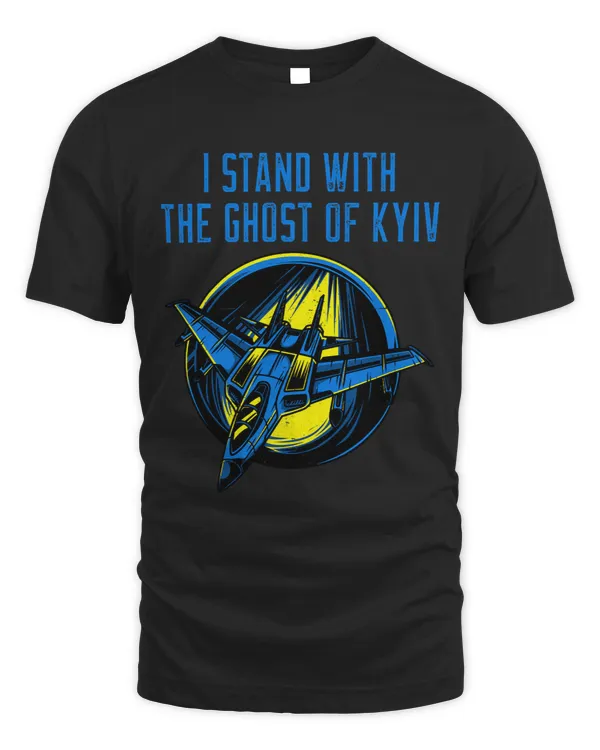 Ukraine Shirt – Ace Pilot I Stand With The Ghost of Kyiv