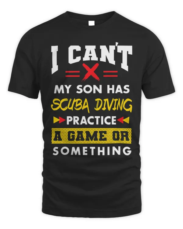 Son Has Scuba Diving Practice Funny Parents Humor Mom Dad