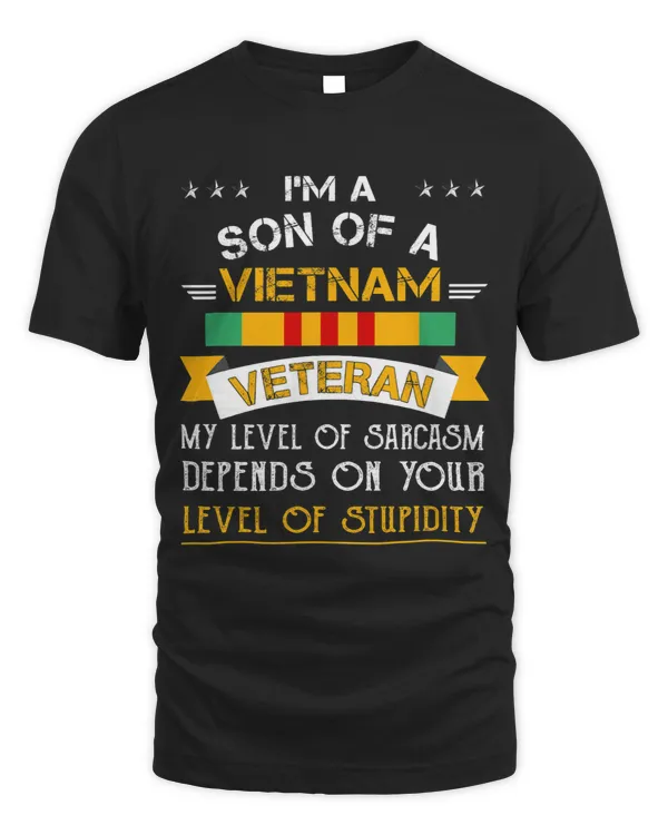 Son Of A Vietnam Veteran T Shirt
