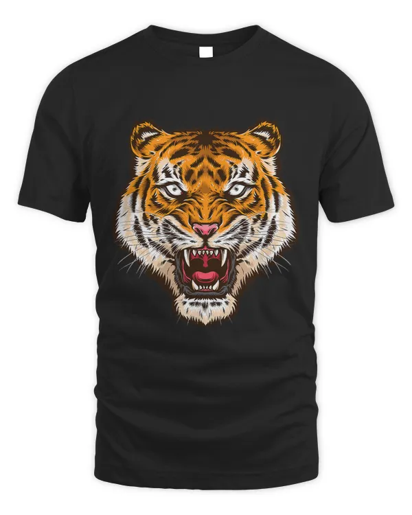 Fearless Big Cat Tiger Eye Tiger Face Tiger Head