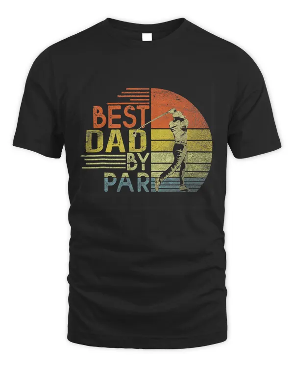 Funny Best Dad By Par Fathers Day Golf Gift For Grandpa