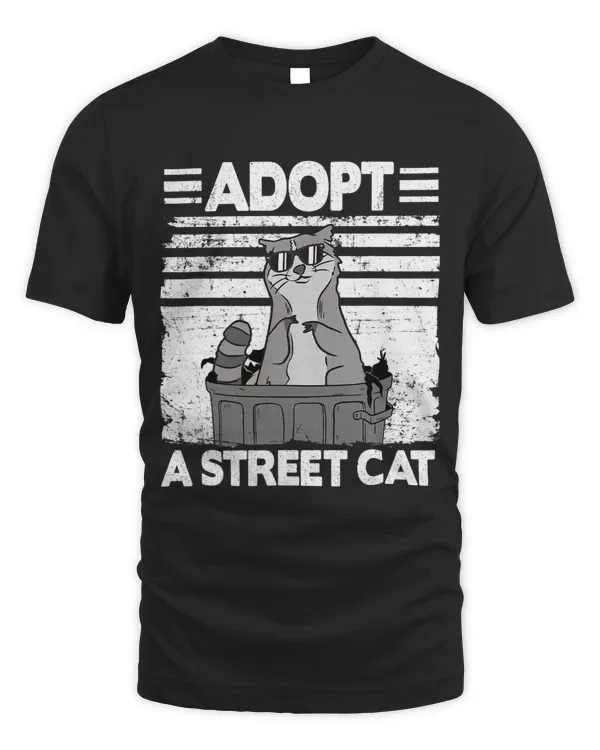 Adopt A Street Cat Funny Raccoon63 10