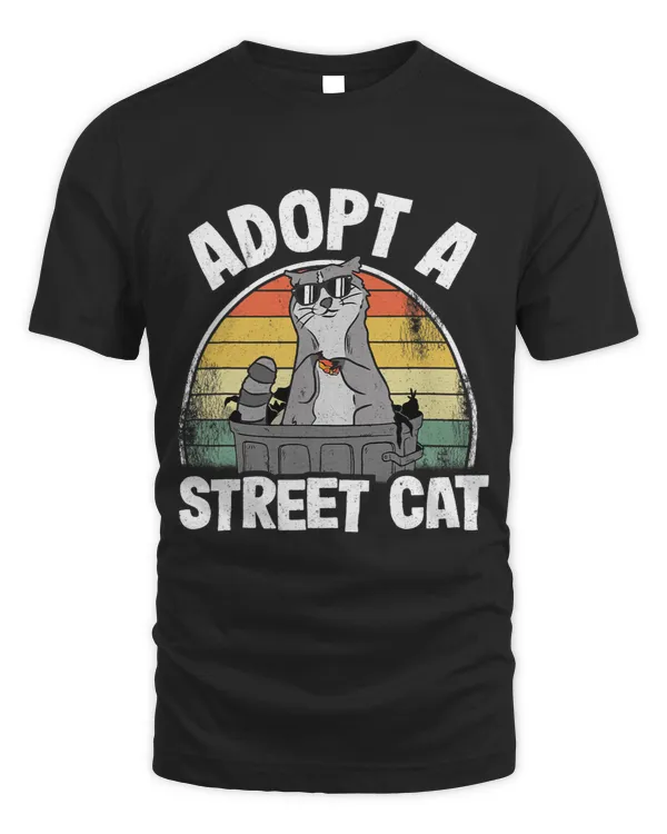 Adopt A Street Cat Trash Garbage Panda Raccoon 1