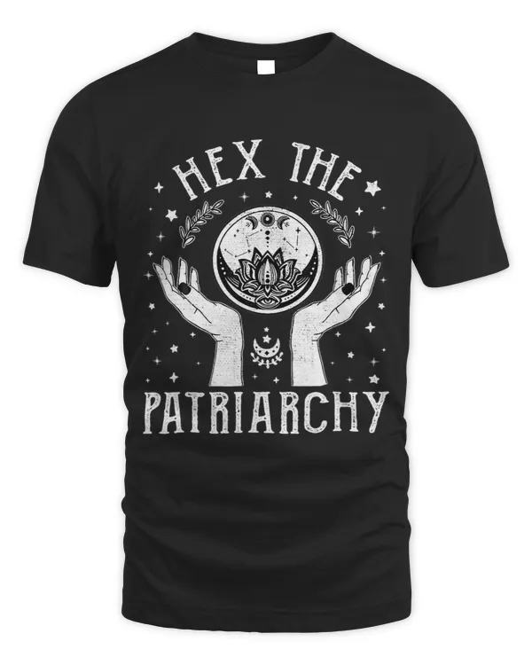 Feminist Witchy Ball Hex The Patriarchy Halloween Hands Moon