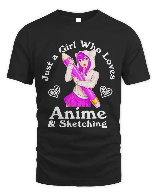 Anime Girl Waifu Who Loves Anime Ramen And Sketching Japan 9 311