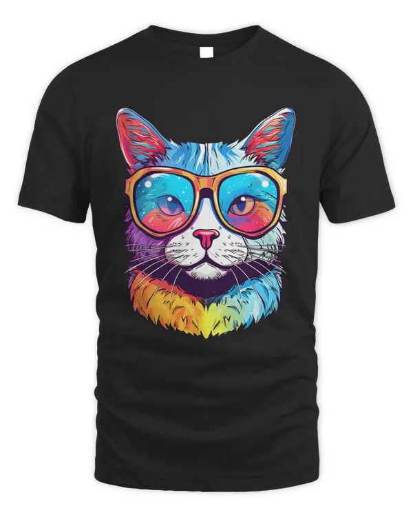 Funny Cat Wearing Sunglasses Cat Lover Cat Graphic Men Women