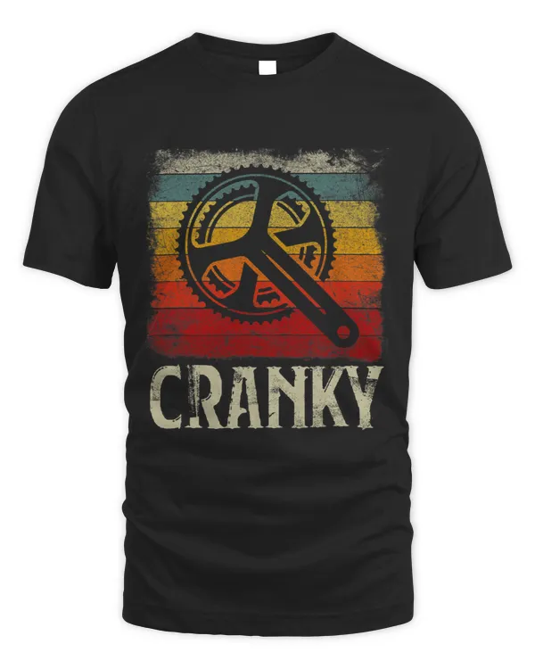 Cranky Vintage Sun funny Bicycle Lovers Cycling Cranky 4