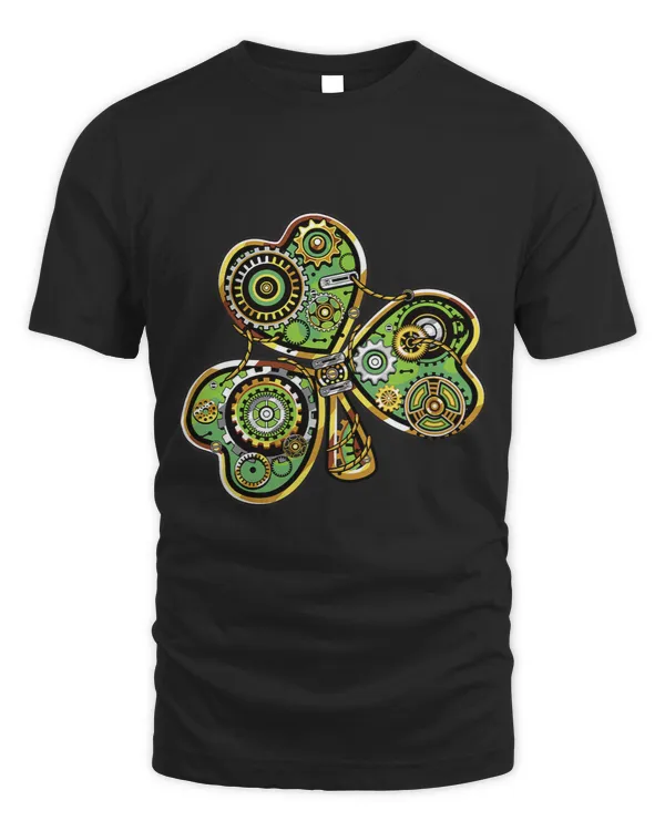 St Patricks Day Steampunk Shamrock Clover Lucky Leprechaun