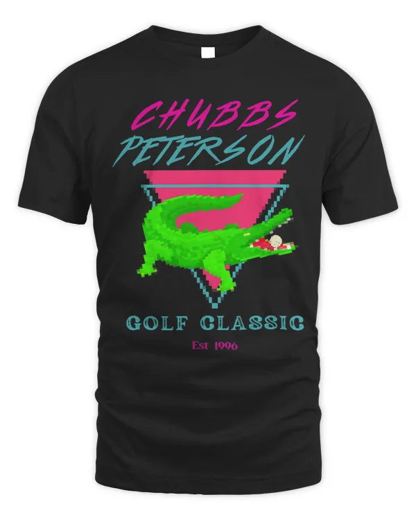 Funny Chubbs Peterson 90s Retro Golf Classic Alligator 1996