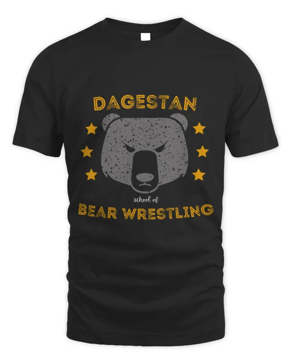 Funny Classic Boxing Dagestan school of bear wrestling