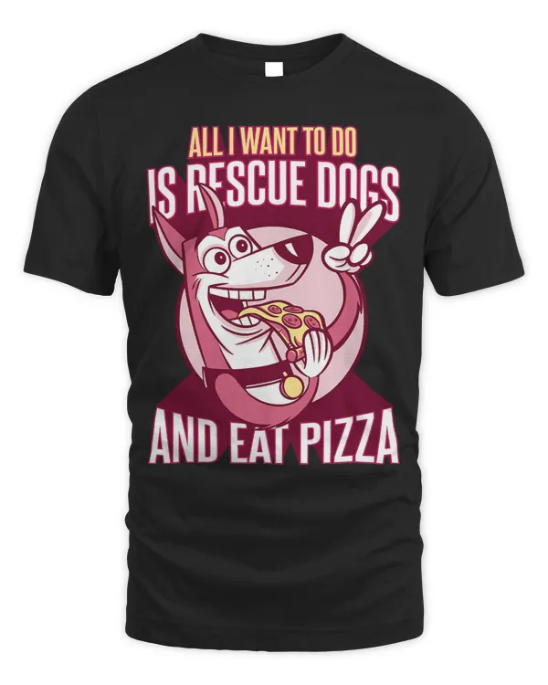 Dog Rescue Pizza Lover Foodie Adopt Shelter Puppy Adoption