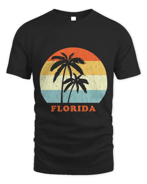 Florida Vintage Retro Sun Palm Vacation