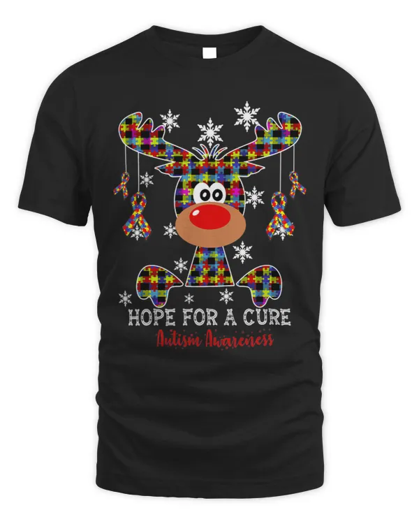Christmas Reindeer Fun Hope For A Cure Autism Awareness