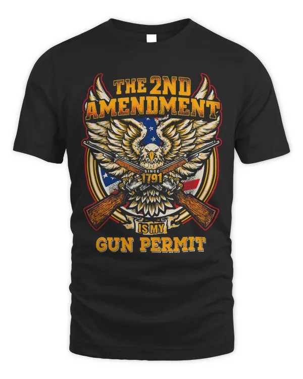 The 2nd Amendment Is My Gun Permit second amendment gun