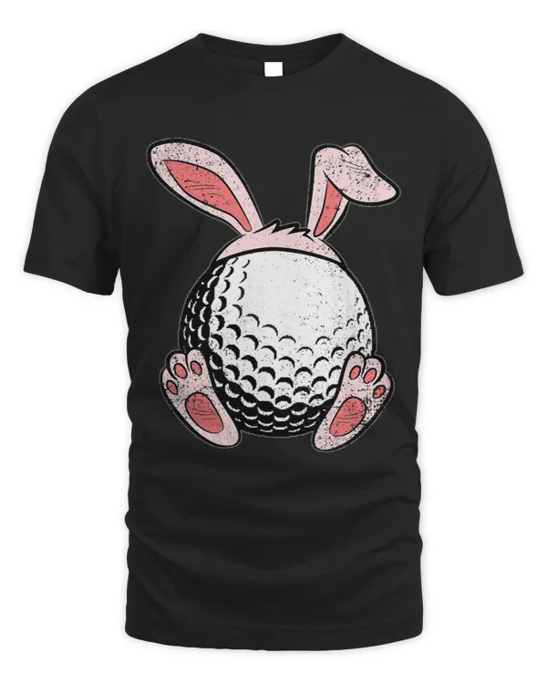 Easter Golf Lover Bunny Ears Ball Cute Rabbit Sport