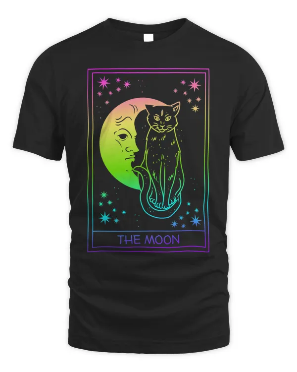 The Moon Tarot Card Black Magic Witchcraft Fortune Telling