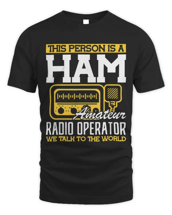 Funk This Person is a Ham Amateur Radio Operator