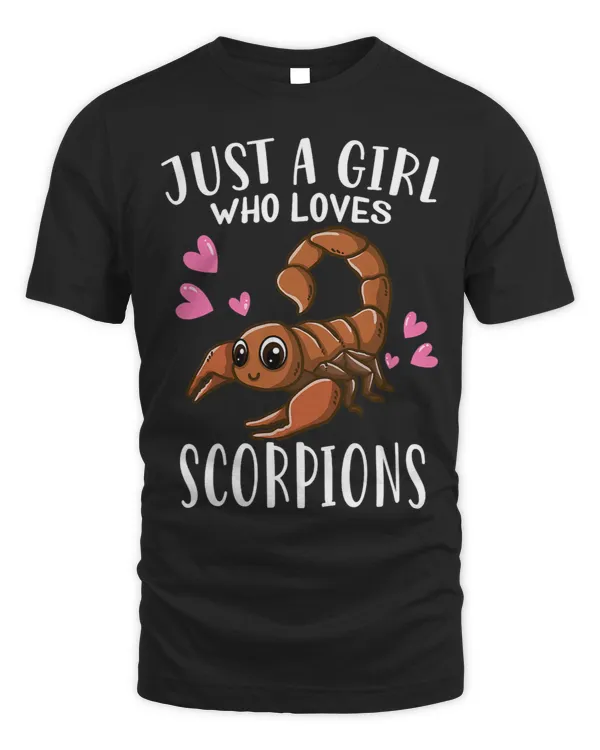 Funny Scorpion Lover Just A Girl Who Loves Scorpions