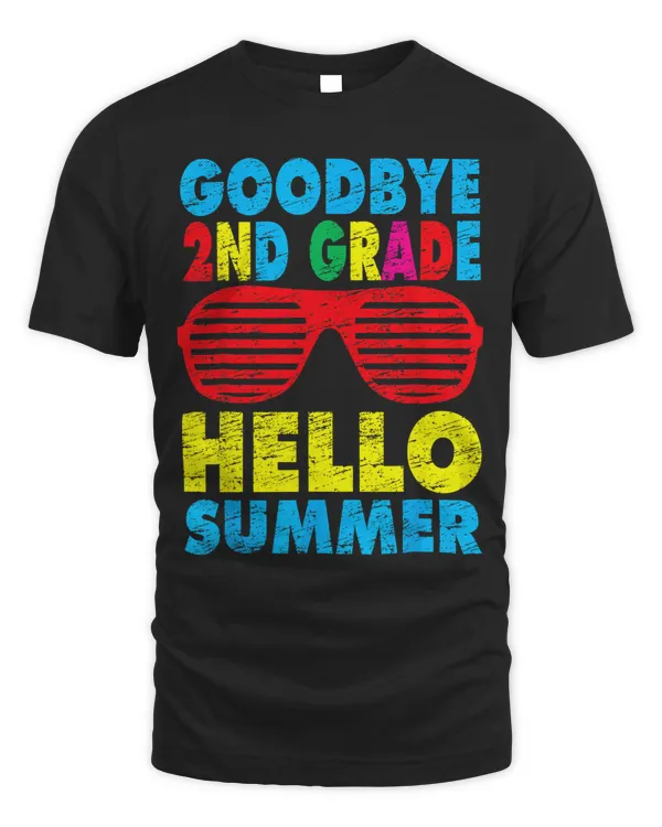 Goodbye 2nd Grade Hello Summer Last Day Of School Boys Kids 2