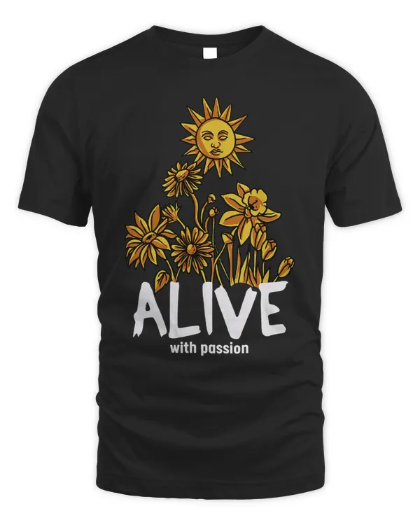 Alive With Passion Aesthetic Sun Floral Flower Sunflower