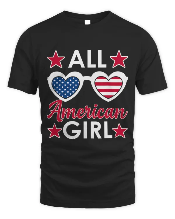 All American Girl 4th Of July Girls Kids Sunglasses