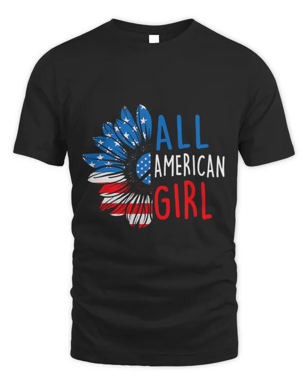 All American Girl Sunglasses USA Flag Happy 4th Of July
