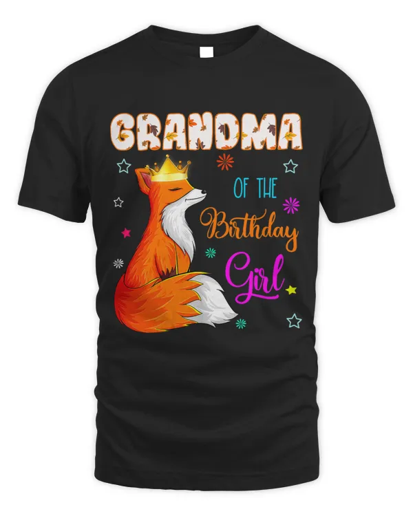 Grandma Of The Birthday Fox Girls Bday Party