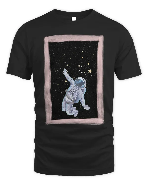 Funny Astronaut floating in space Spaceman Astronomy Alien 21