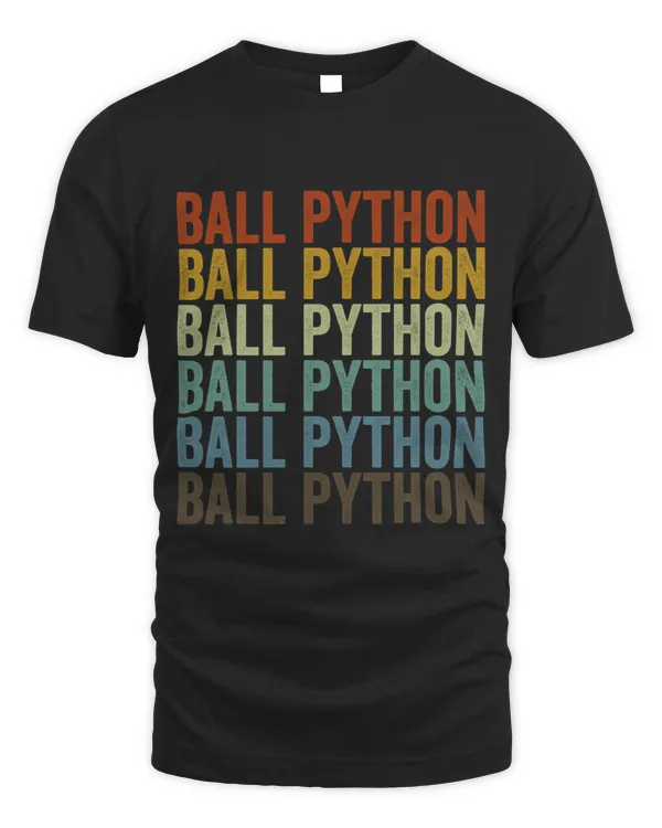 Ball Python Snake Retro