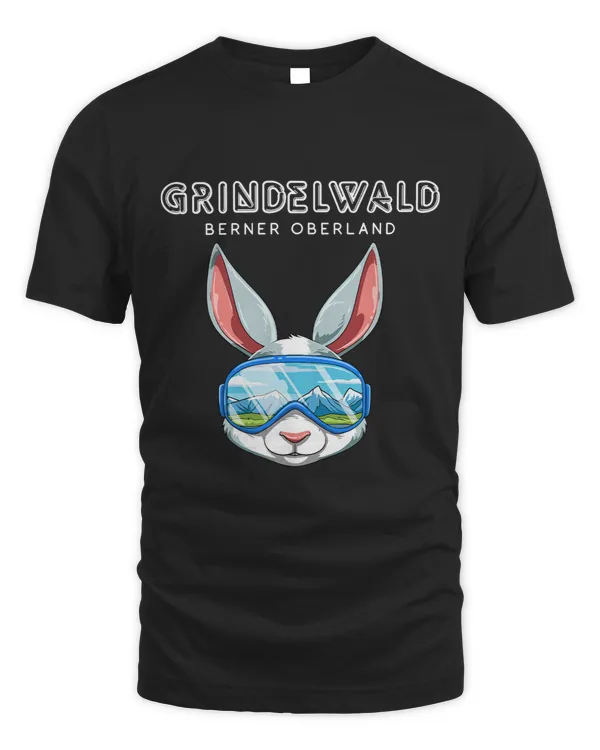 Grindelwald Bernese Oberland Switzerland Retro Ski Bunny