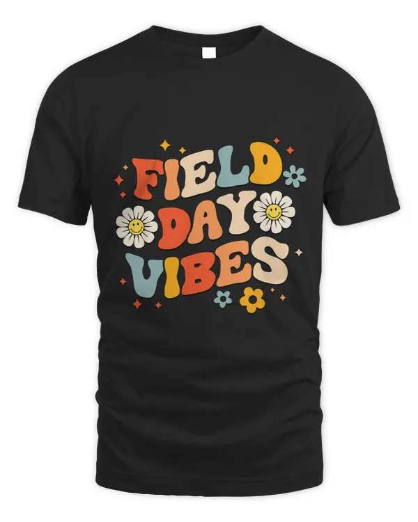 Groovy Field Day Funny Field Day Vibes Teacher Boy Kids_1