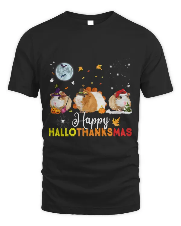 Guinea pig Halloween Thanksgiving Christmas Hallothanksmas