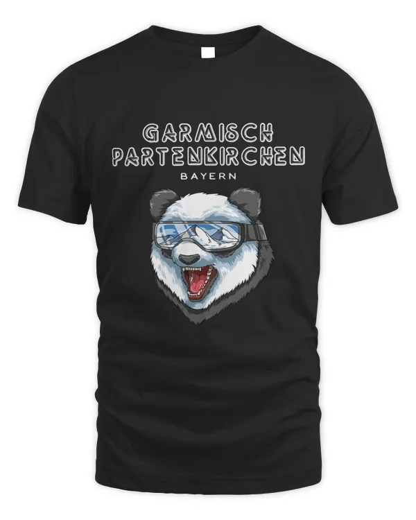 GarmischPartenkirchen Bayern Snowboard Ski Panda