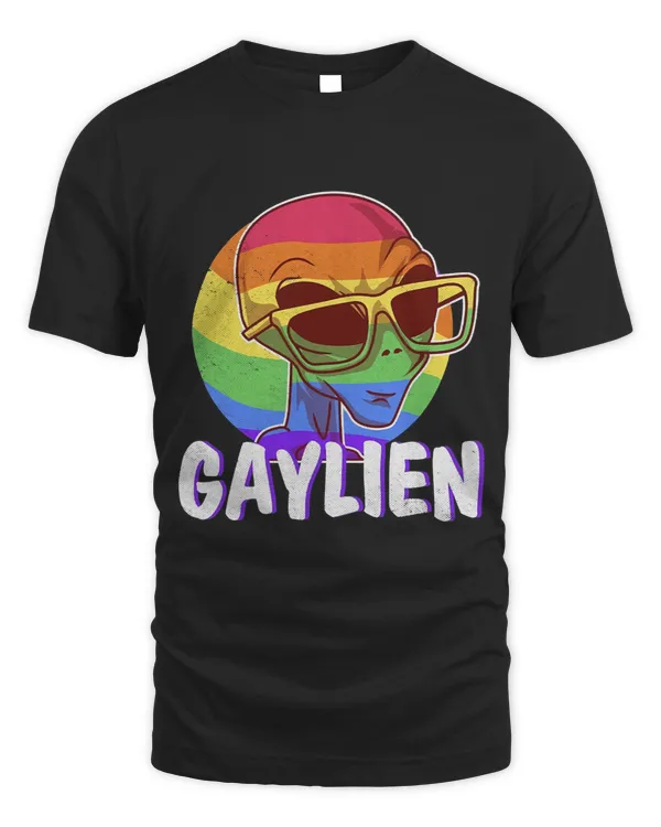 Gaylien Alien UFO LGBTQ Gay Lesbian Pride Support